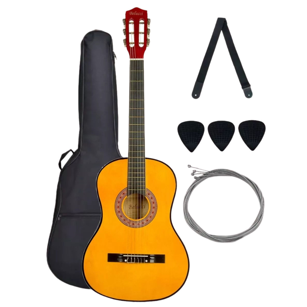 Классическая гитара Комплект Belucci BC3805 SET OR