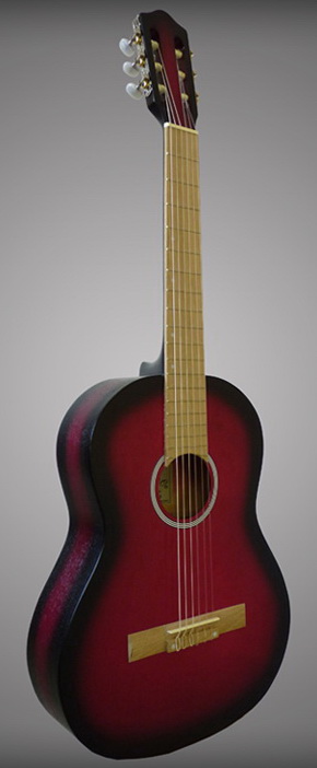 Классическая гитара Амистар Н-303 цвет красный