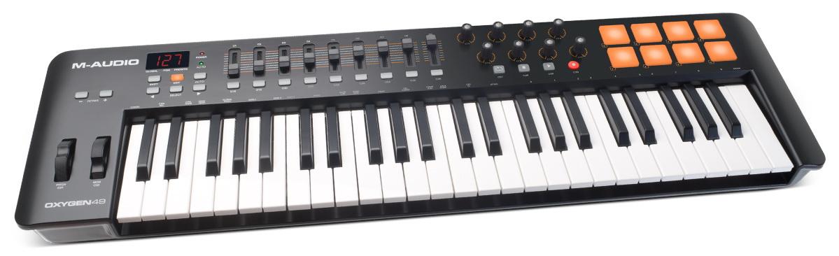 MIDI клавиатура M-Audio Oxygen 49 II