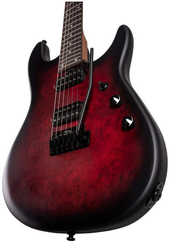 Электрогитара Sterling By MusicMan Jason Richardson6 Dark Scarlet Burst Satin