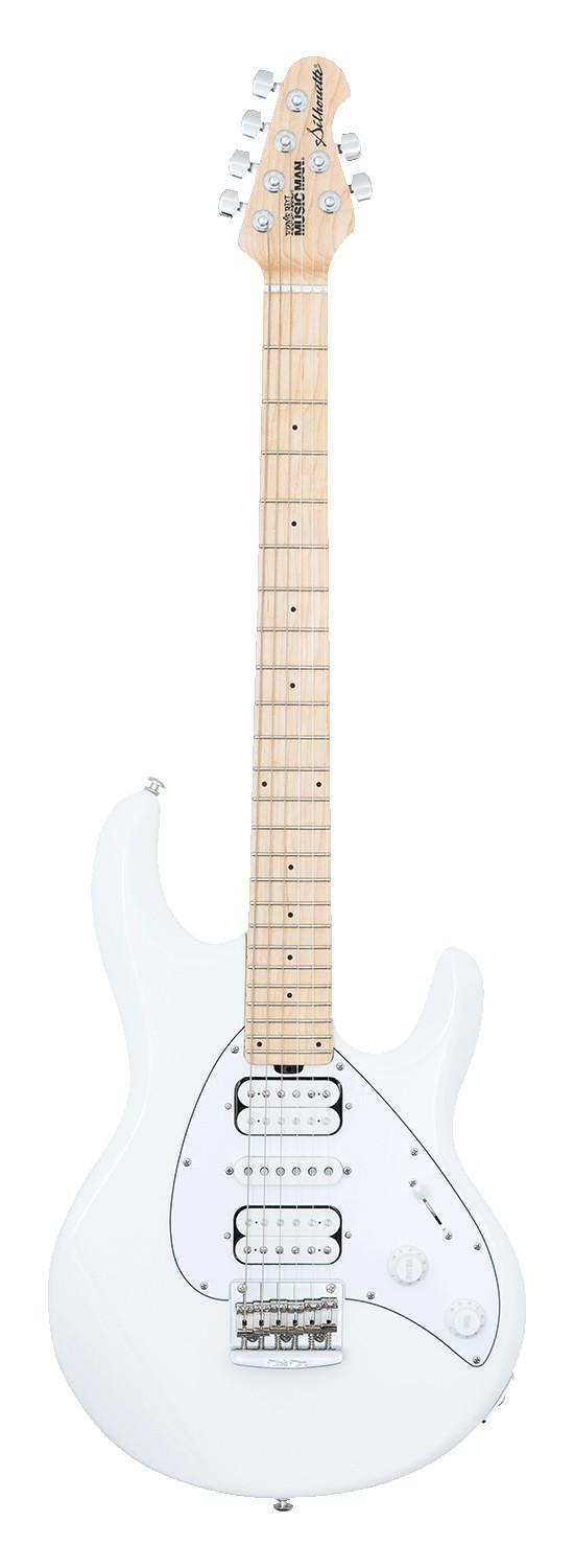 Электрогитара MusicMan Silhouette White