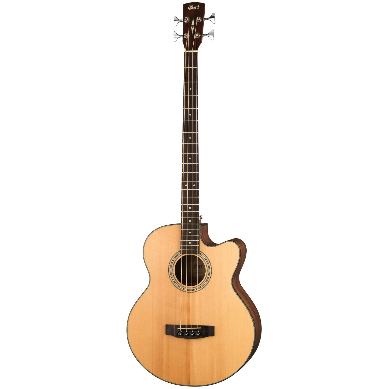 Акустическая бас-гитара Cort SJB5F-NS-WBAG Acoustic Bass Series