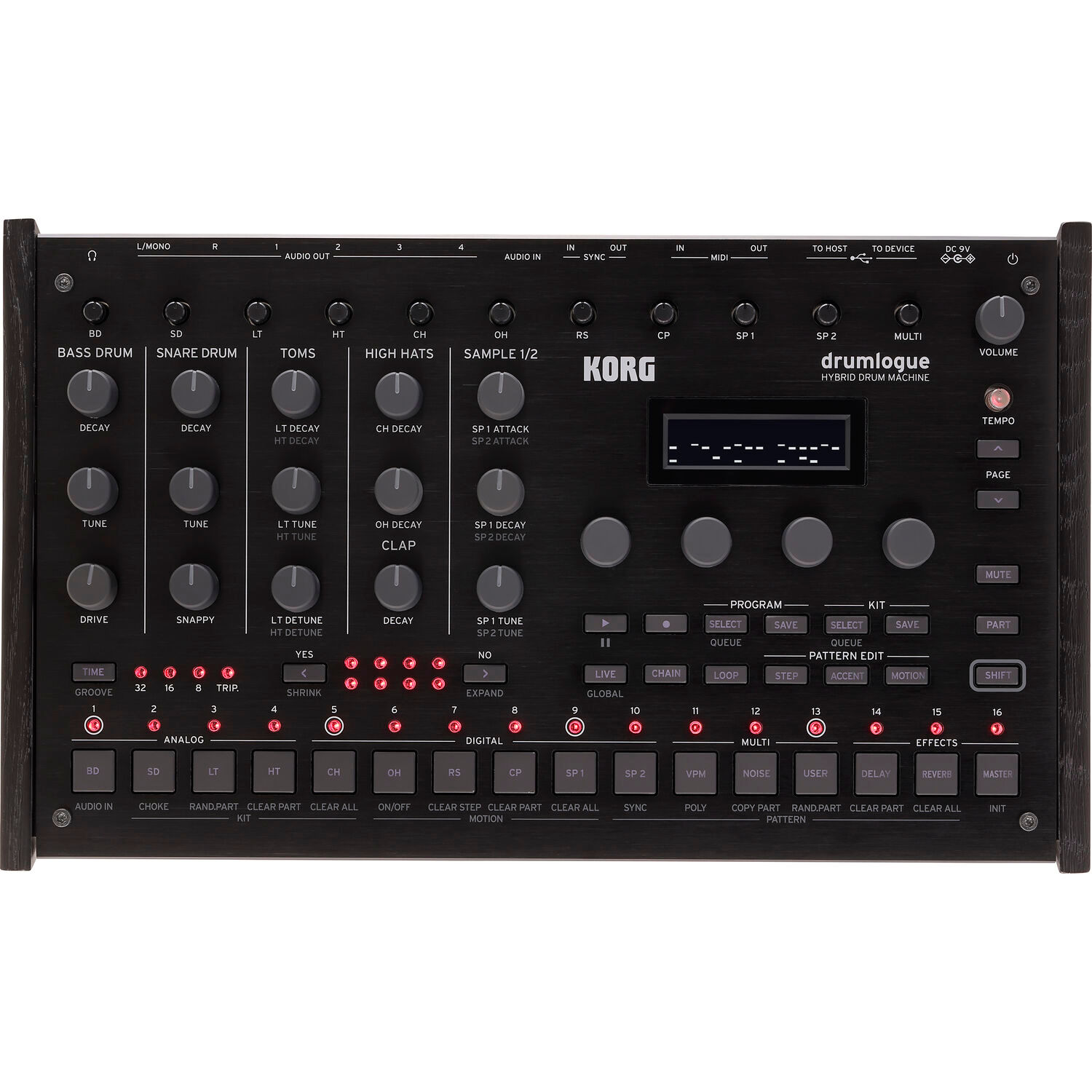 Драм-машина Korg Drumlogue