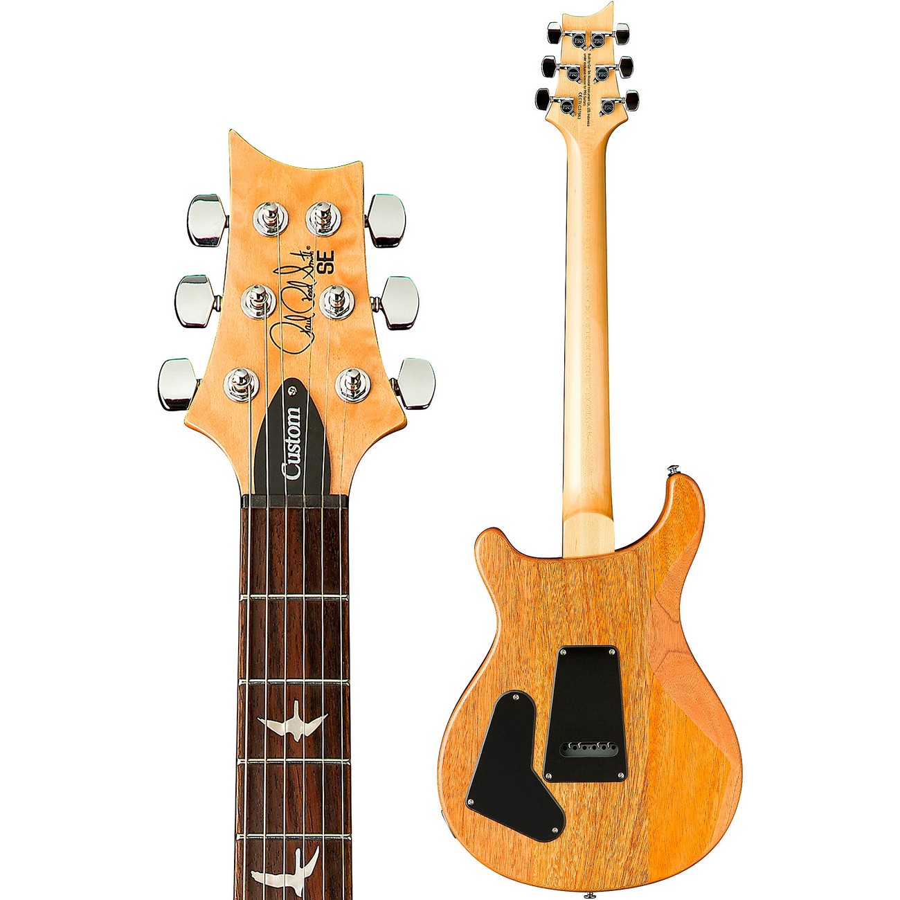 Электрогитара PRS SE Custom 22 Semi-Hollow body, Santana Yellow
