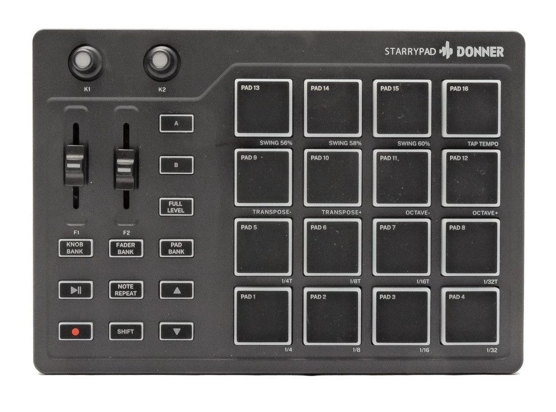 MIDI-контроллер Donner DPD-16