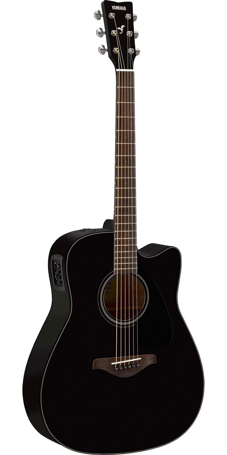 Электроакустическая гитара Yamaha FGX800C BLACK