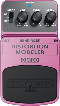 Педаль эффектов моделирования дисторшн BEHRINGER DM100