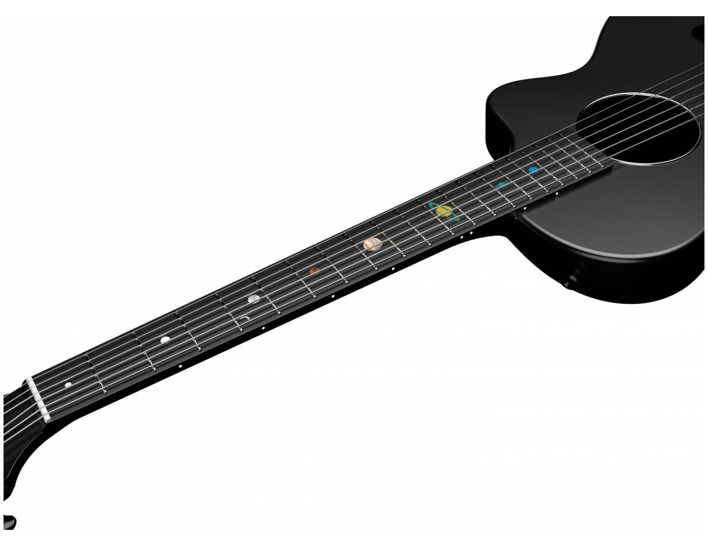 Акустическая гитара NEBULA Asteroid Cosmic Black