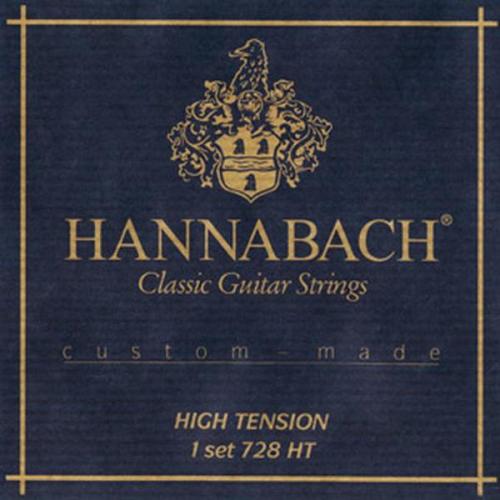 Струны для классической гитары Hannabach 728HT Custom Made Blue
