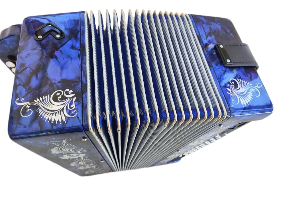 Гармонь ТУЛЬСКАЯ 301М (Г-21 Синяя ДО-Мажор)