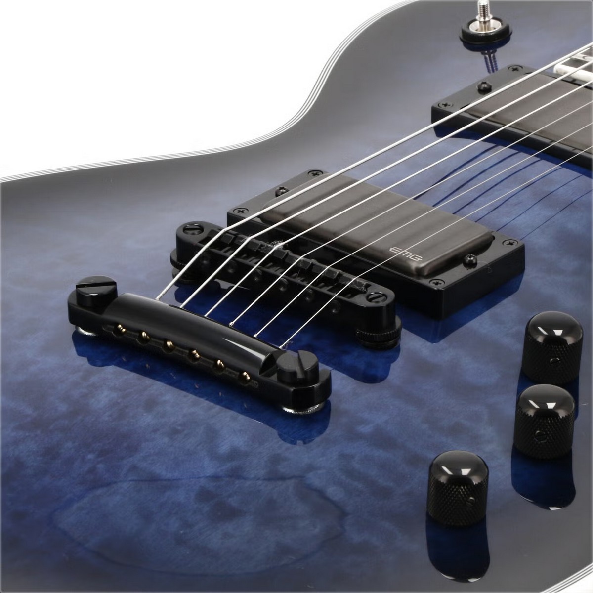 Электрогитара ESP E-II Eclipse QM Reindeer Blue Japan