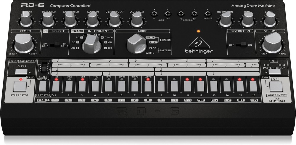 Драм-машина BEHRINGER RD-6-BK