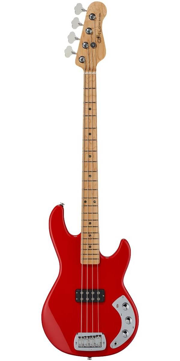 Бас-гитара G&L CLF L-1000 Rally Red MP