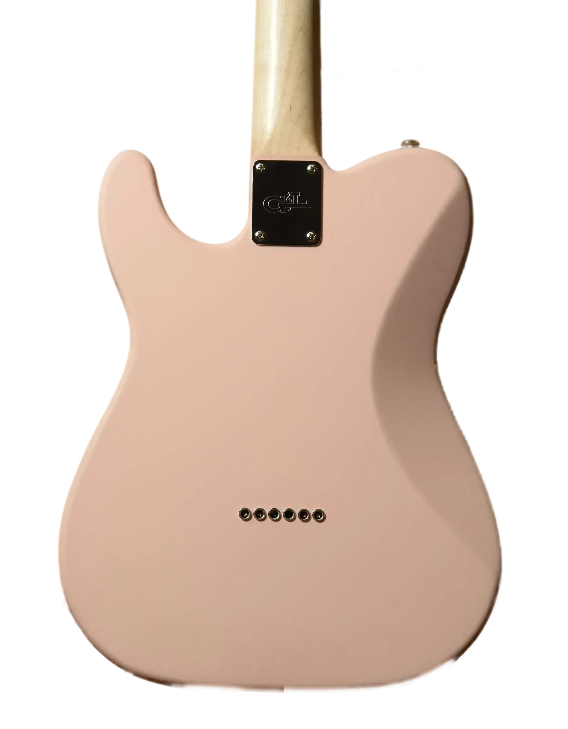 Электрогитара G&L ASAT Classic Bluesboy Shell Pink Frost MP