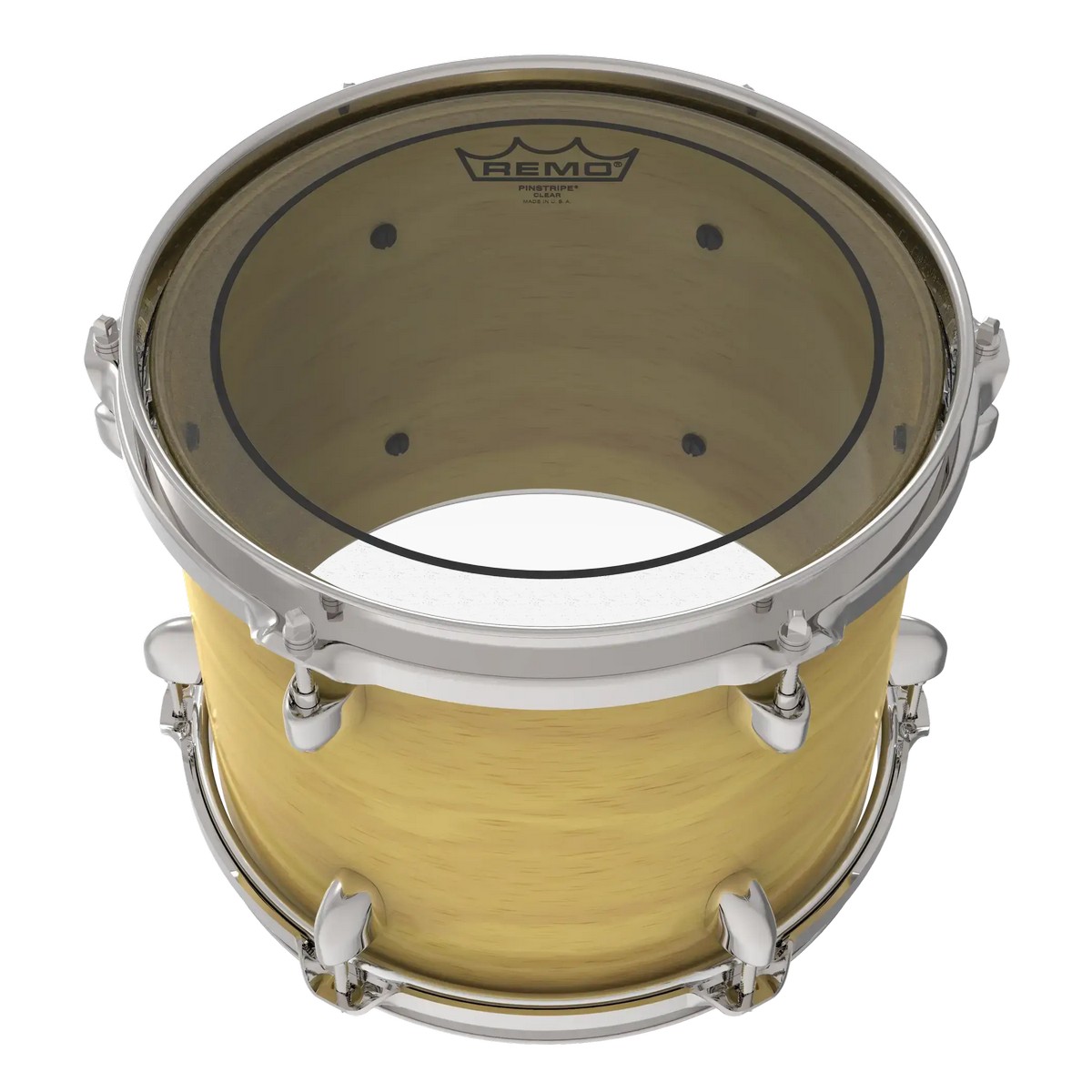 Пластик для барабана REMO PS-0310-00 Batter Pinstripe Clear