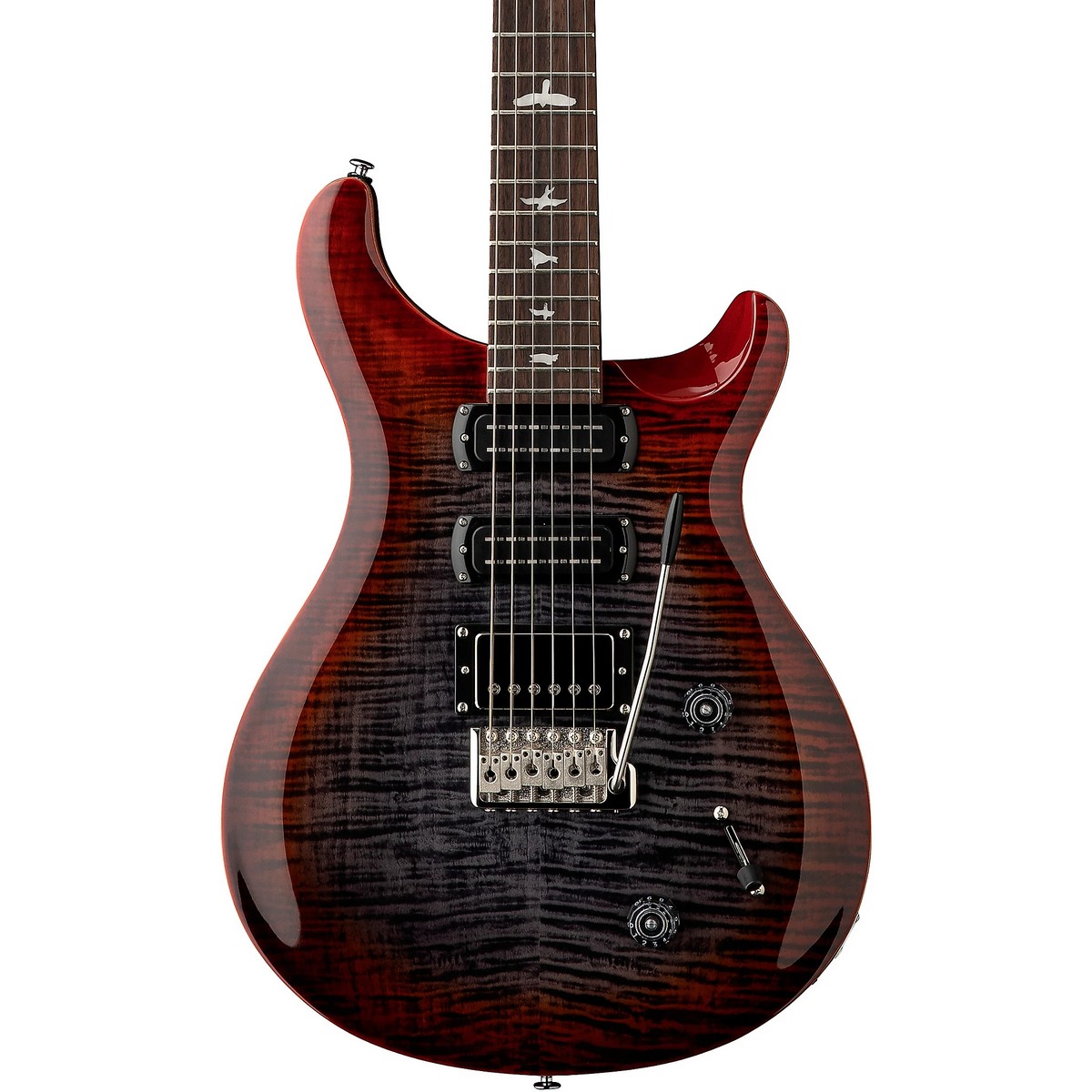 Электрогитара PRS SE Studio Charcoal Cherry Burst