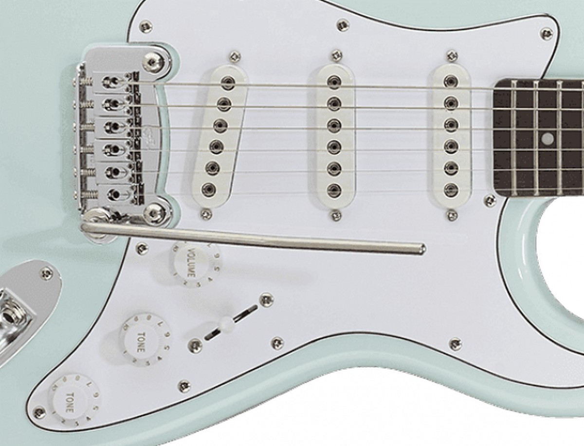 Электрогитара G&L Tribute S-500 Sonic Blue Jatoba