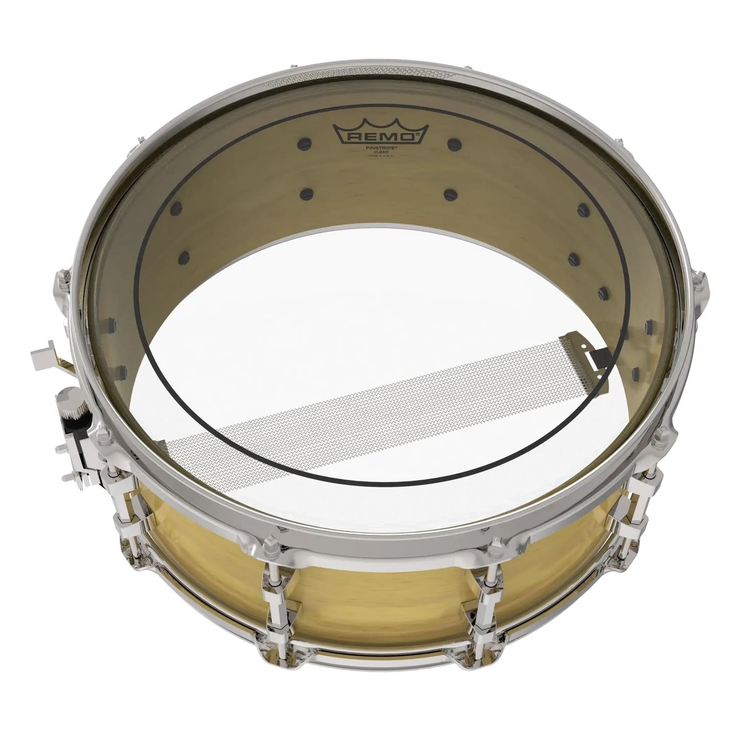 Пластик для барабана REMO PS-0313-00 BATTER PINSTRIPE CLEAR