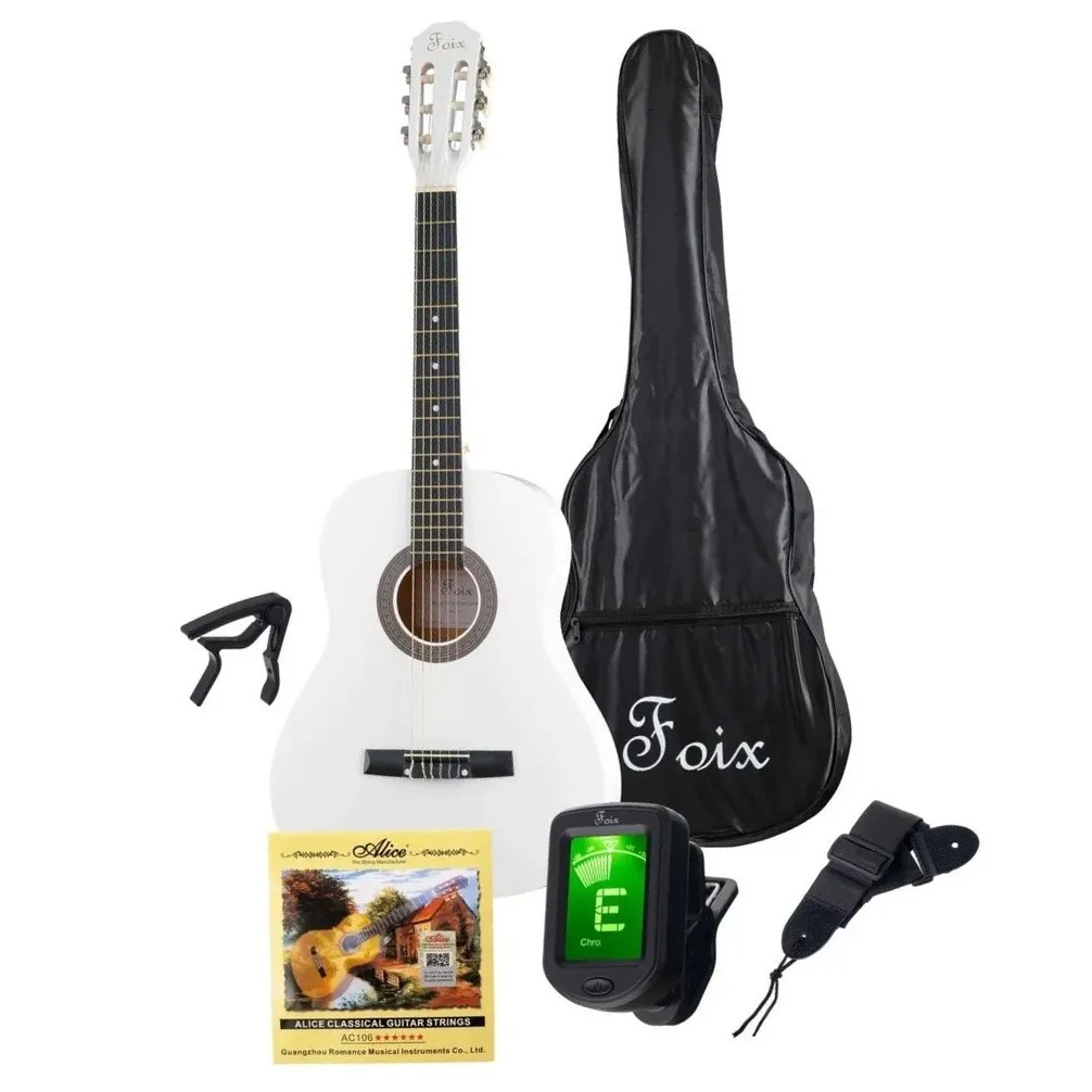 Детская гитара Foix FCG-2036CAP-WH-3/4