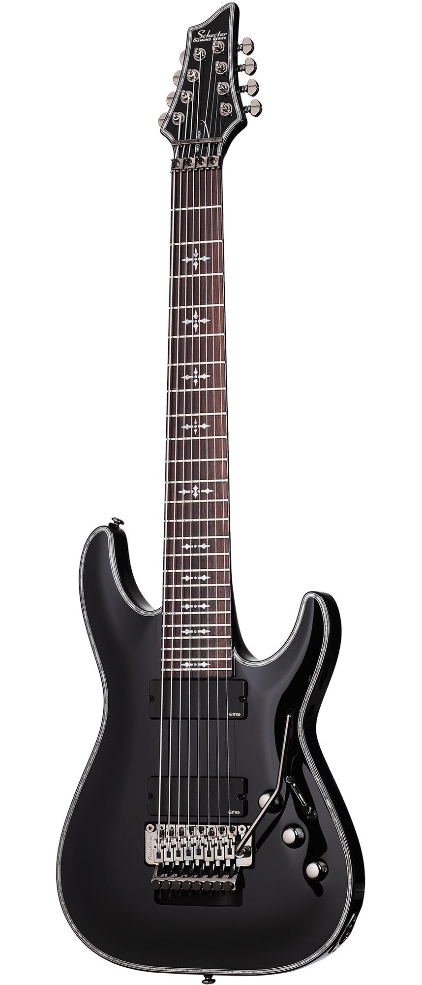 Электрогитара Schecter HELLRAISER C-8 FR BLK