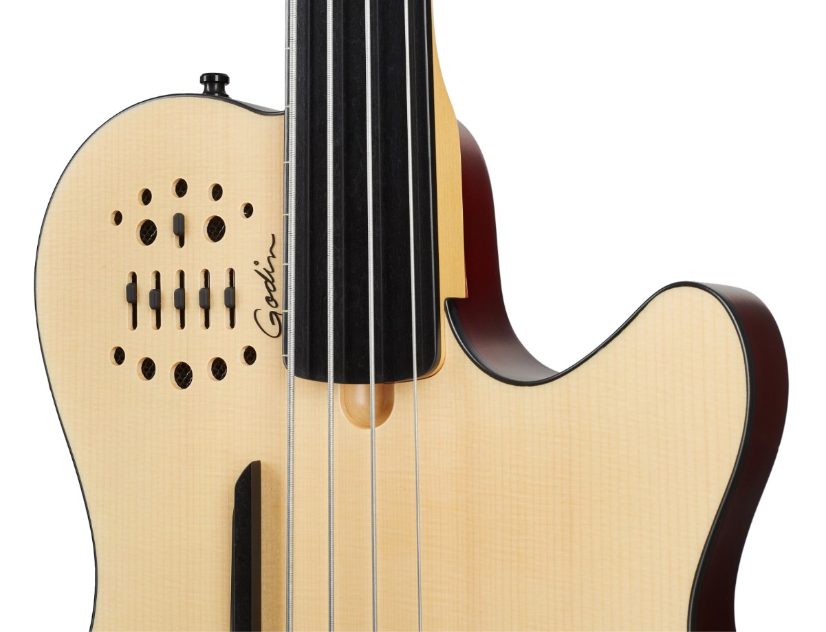 Бас-гитара Godin A4 Ultra Natural Fretless A/E