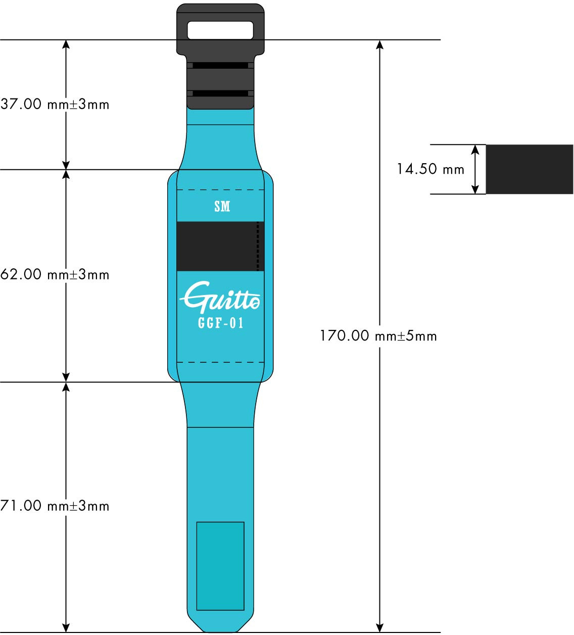 Демпфер гитарный Guitto GGF-01