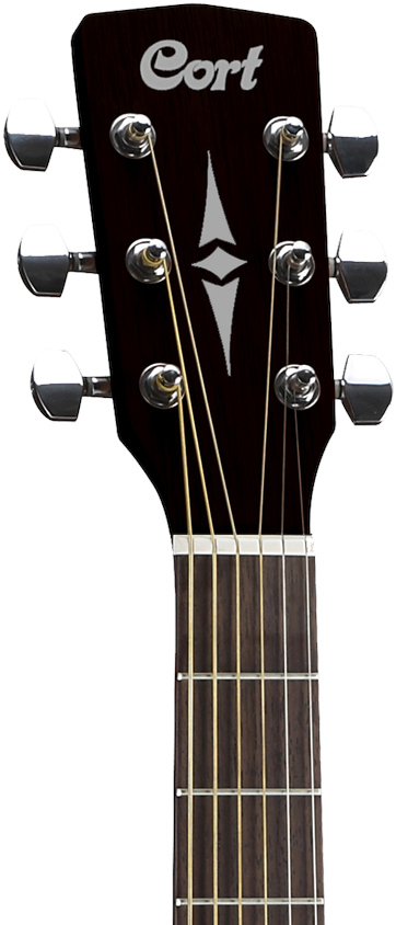 Электроакустическая гитара Cort AD810E-BKS Standard Series