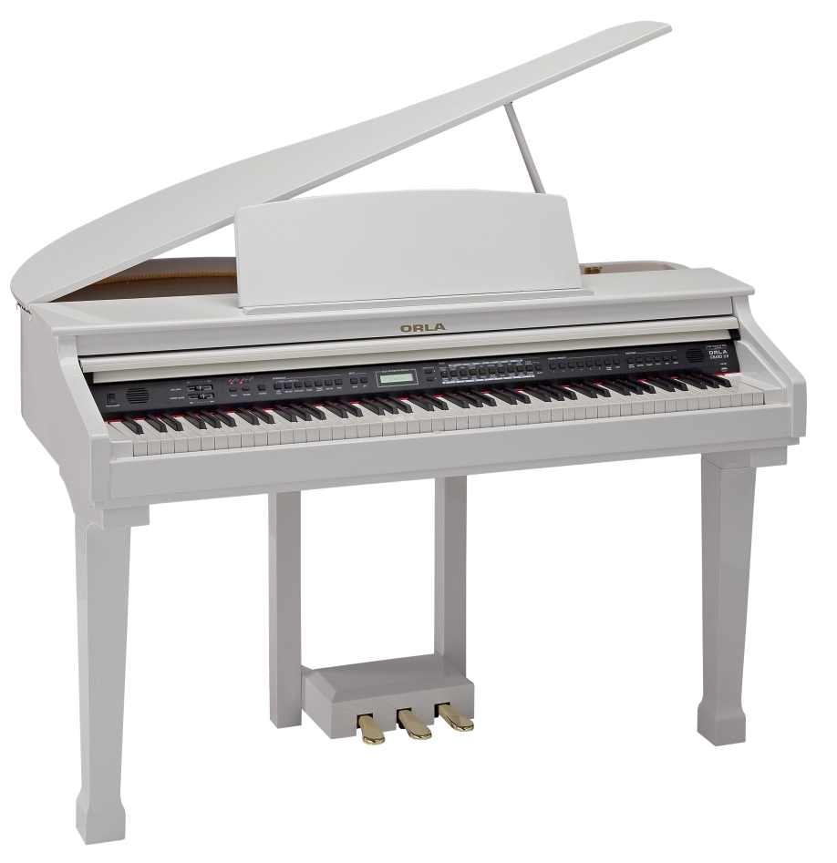 Белый цифровой рояль Orla Grand 110 White