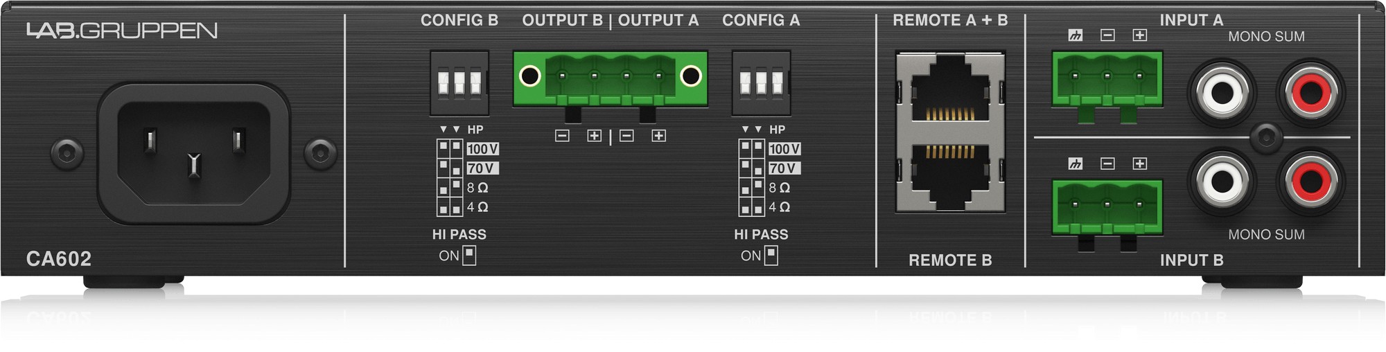 Усилитель мощности трансляционный LAB.GRUPPEN CA602