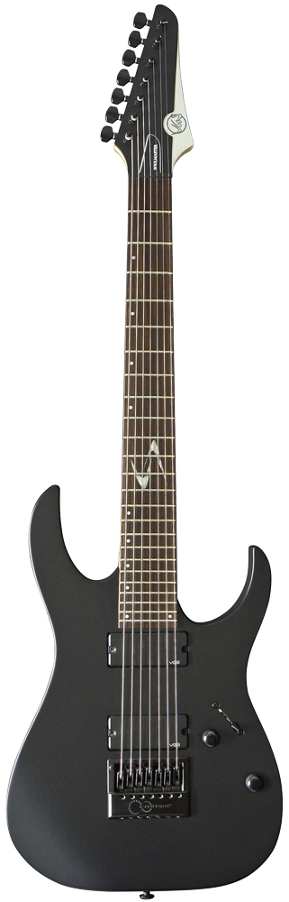 Электрогитара VGS Soulmaster VSM-120/7 Select Satin Black Metallic 