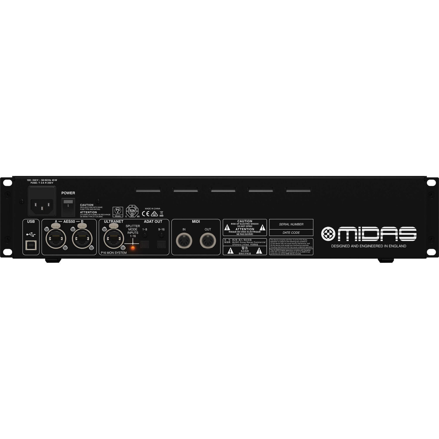 Стейджбокс MIDAS DL16