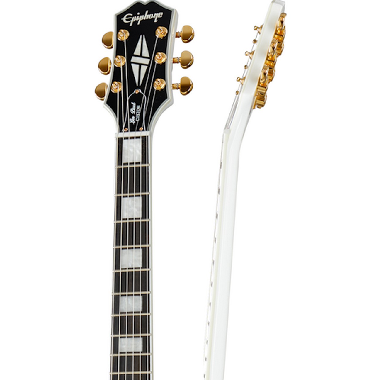 Электрогитара EPIPHONE Les Paul Custom AW Alpine White