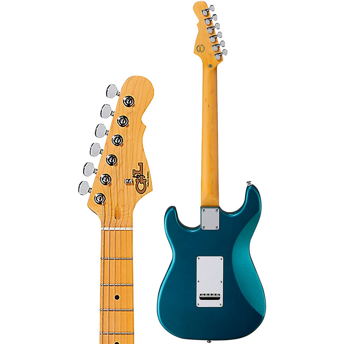 Электрогитара G&L Tribute Comanche Emerald Blue MP