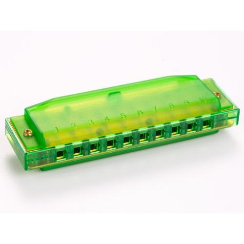 Губная гармошка HOHNER M1110G Translucent Green
