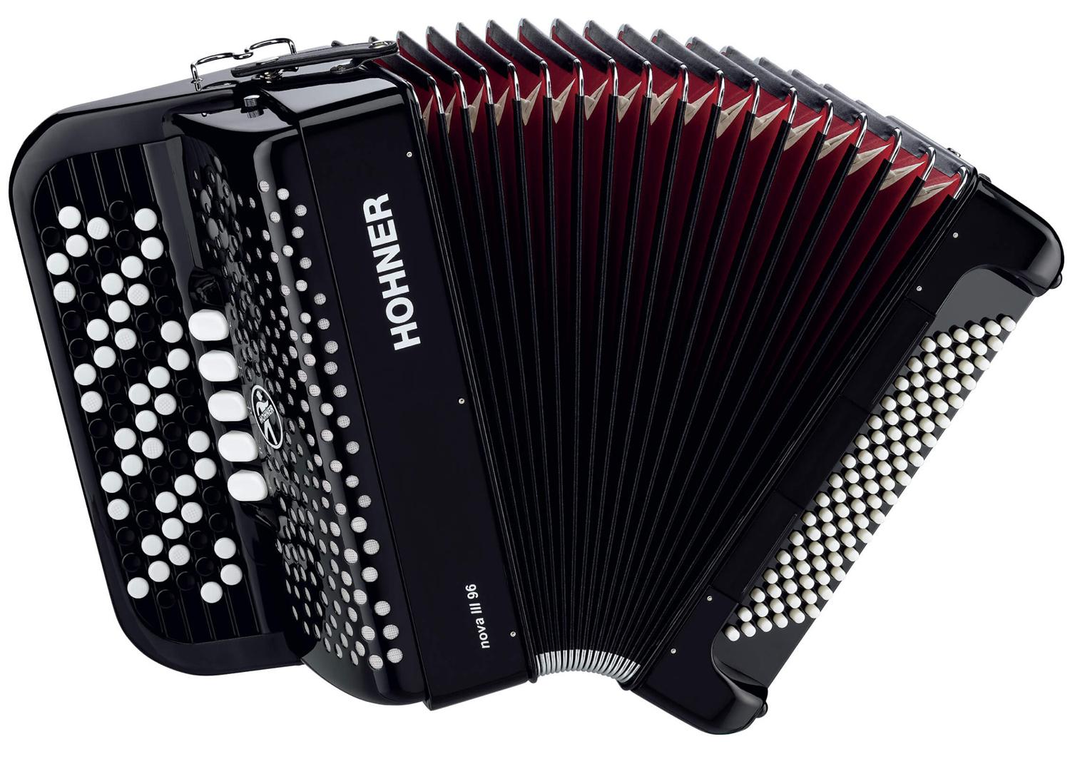 Баян HOHNER Nova III 96 (A4172) black