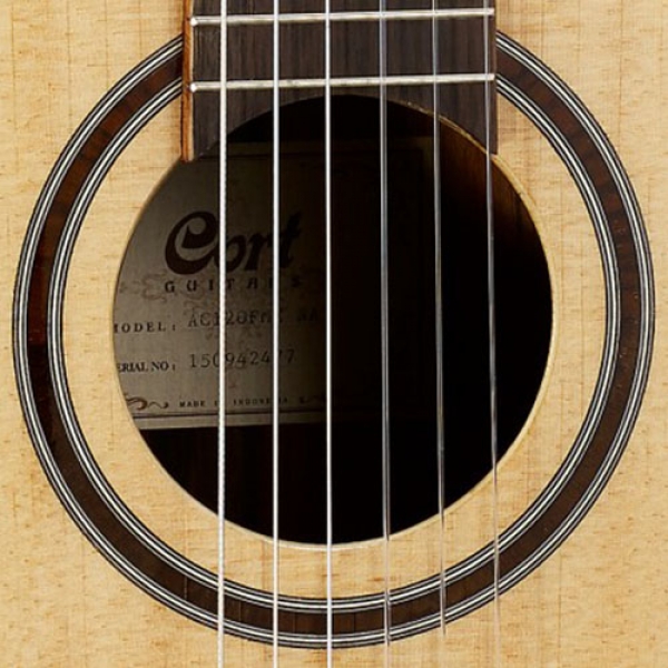 Электроклассическая гитара Cort AC160CF-NAT Classic Series