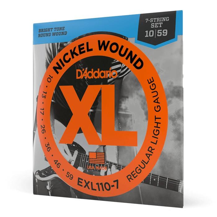 Струны для электрогитары D'Addario EXL110-7