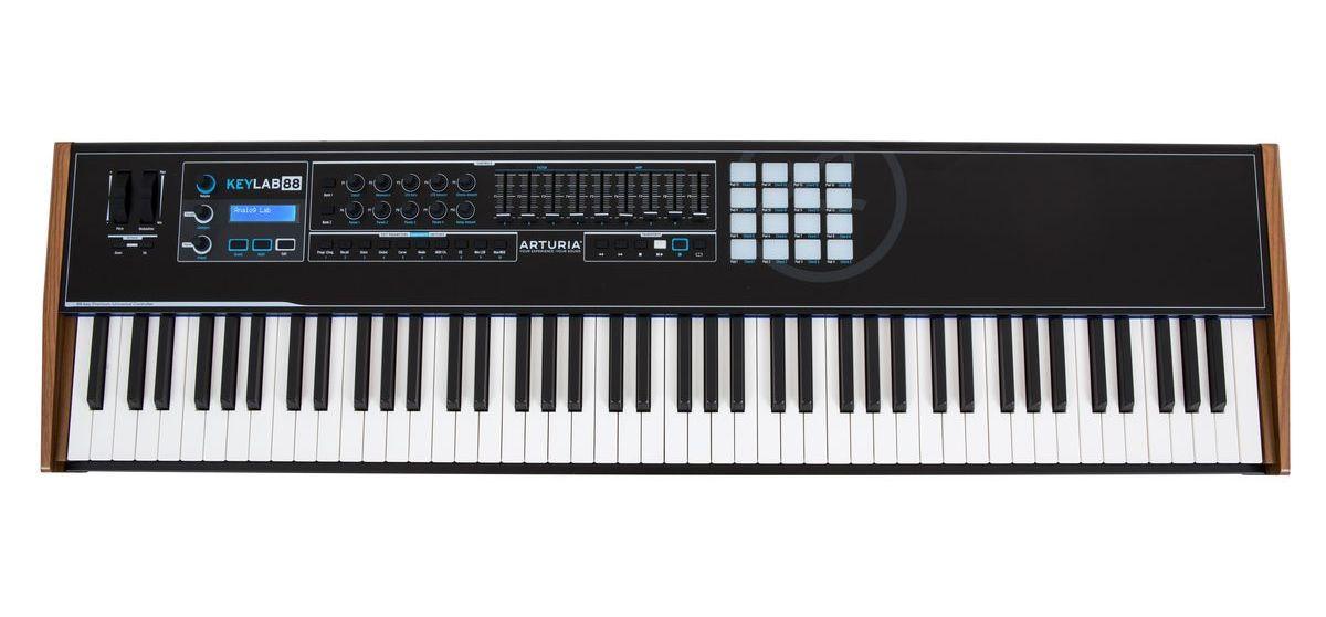 MIDI USB клавиатура Arturia KeyLab 88 Black Edition