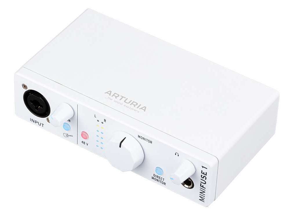 Аудиоинтерфейс Arturia MiniFuse 1 White