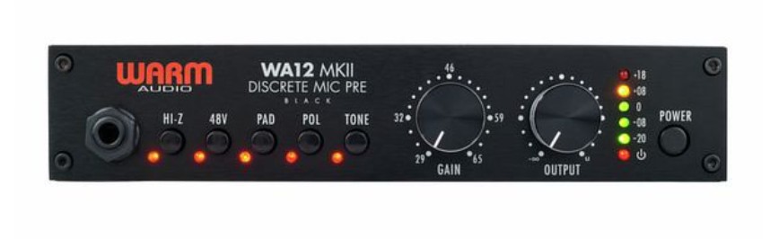 Предусилитель Warm Audio WA12 MKII Black