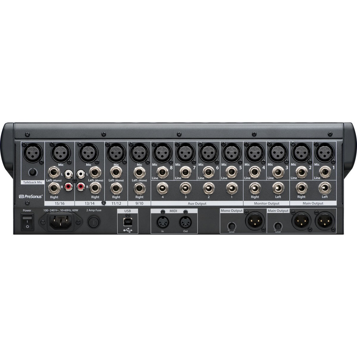 Цифровой микшер PreSonus StudioLive Mixer 16.0.2 USB