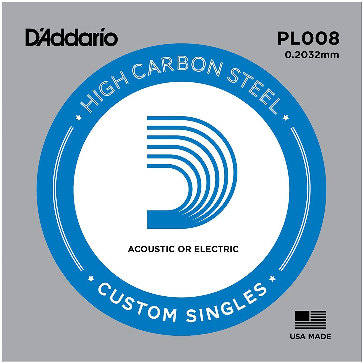 Одиночная струна D'Addario PL008