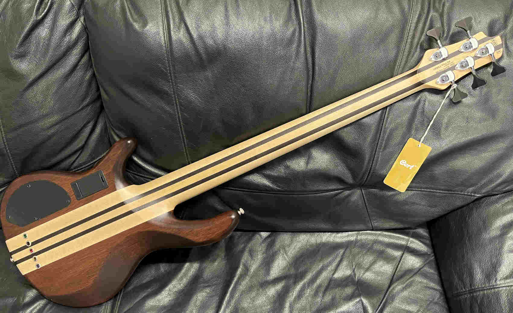 Бас-гитара Cort A5-Plus-FMMH-OPBC Artisan Series