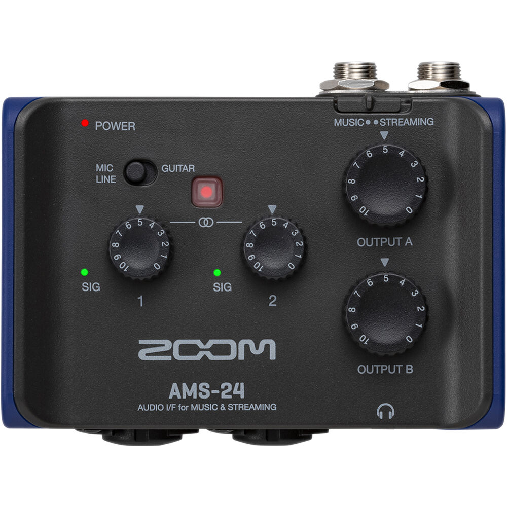 Аудиоинтерфейс Zoom AMS-24