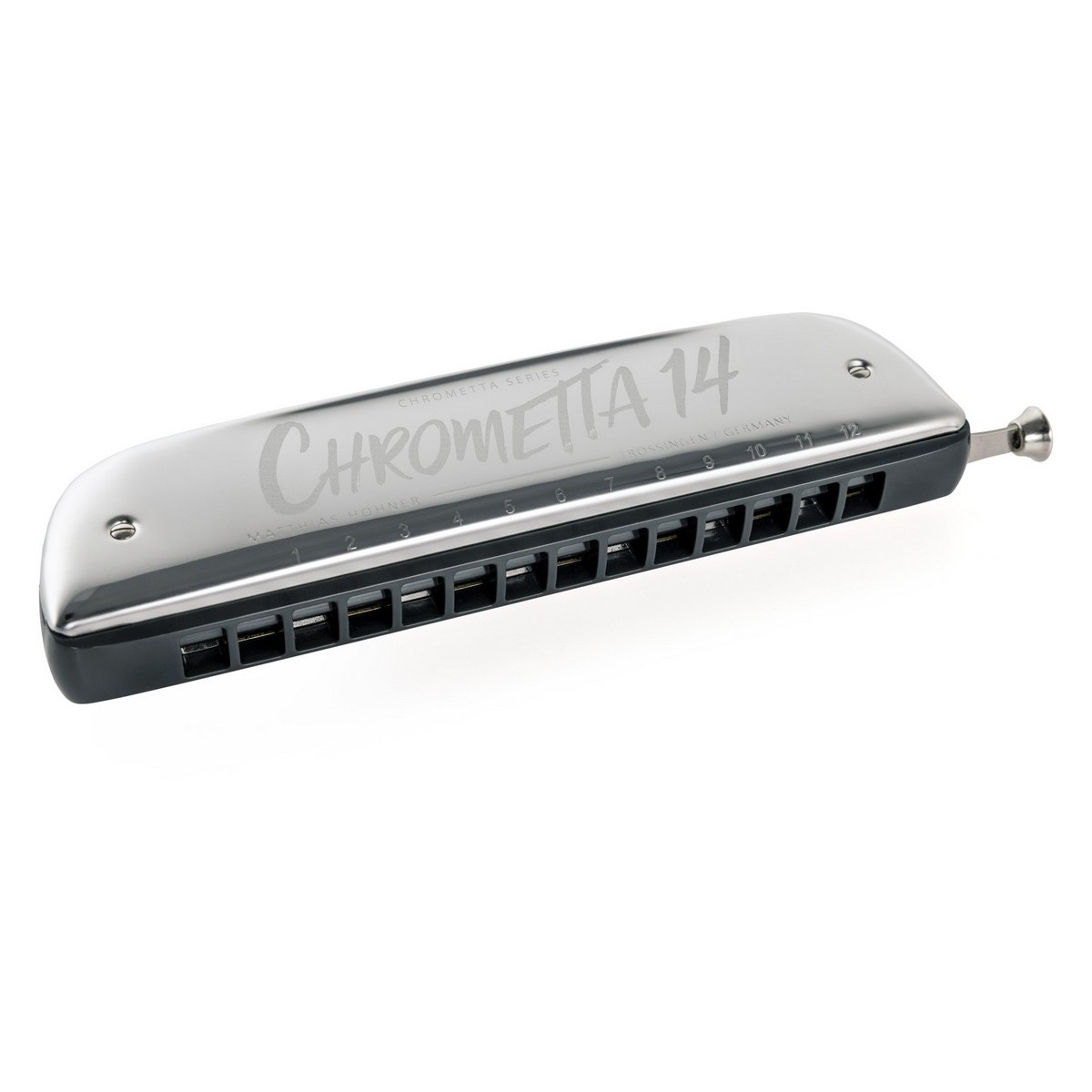 Губная гармошка HOHNER Chrometta 14 C Color Edition