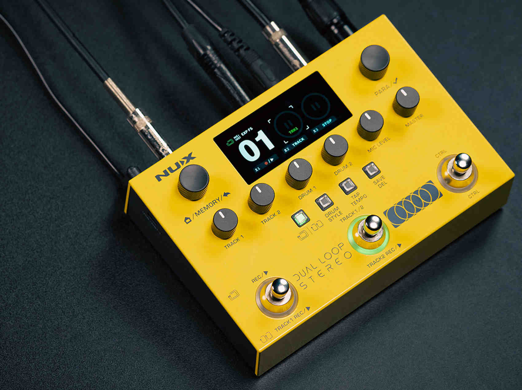Педаль эффектов NUX NML-3DLS Dual Loop Stereo