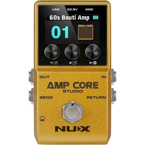 Педаль эффектов NUX NCA-1 Amp Core Studio