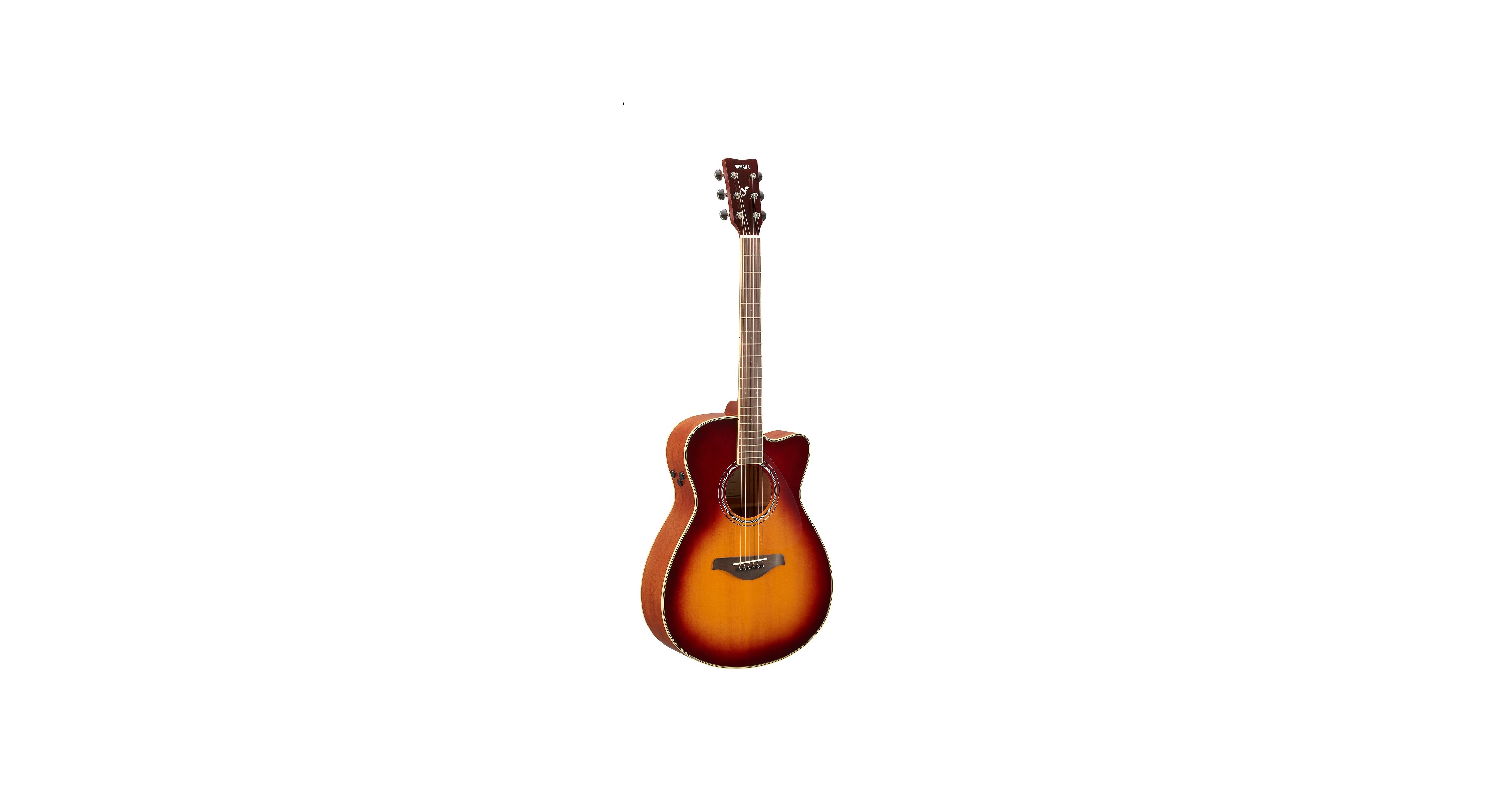 Трансакустическая гитара Yamaha FSC TA Brown Sunburst: магия звука без подключения