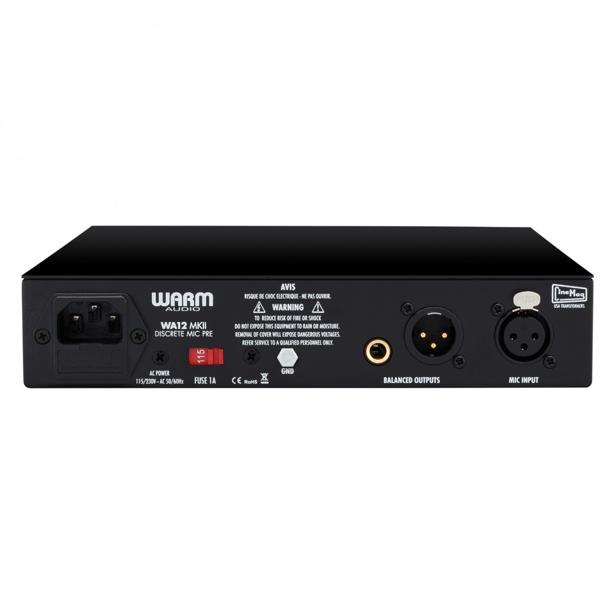 Предусилитель Warm Audio WA12 MKII Black