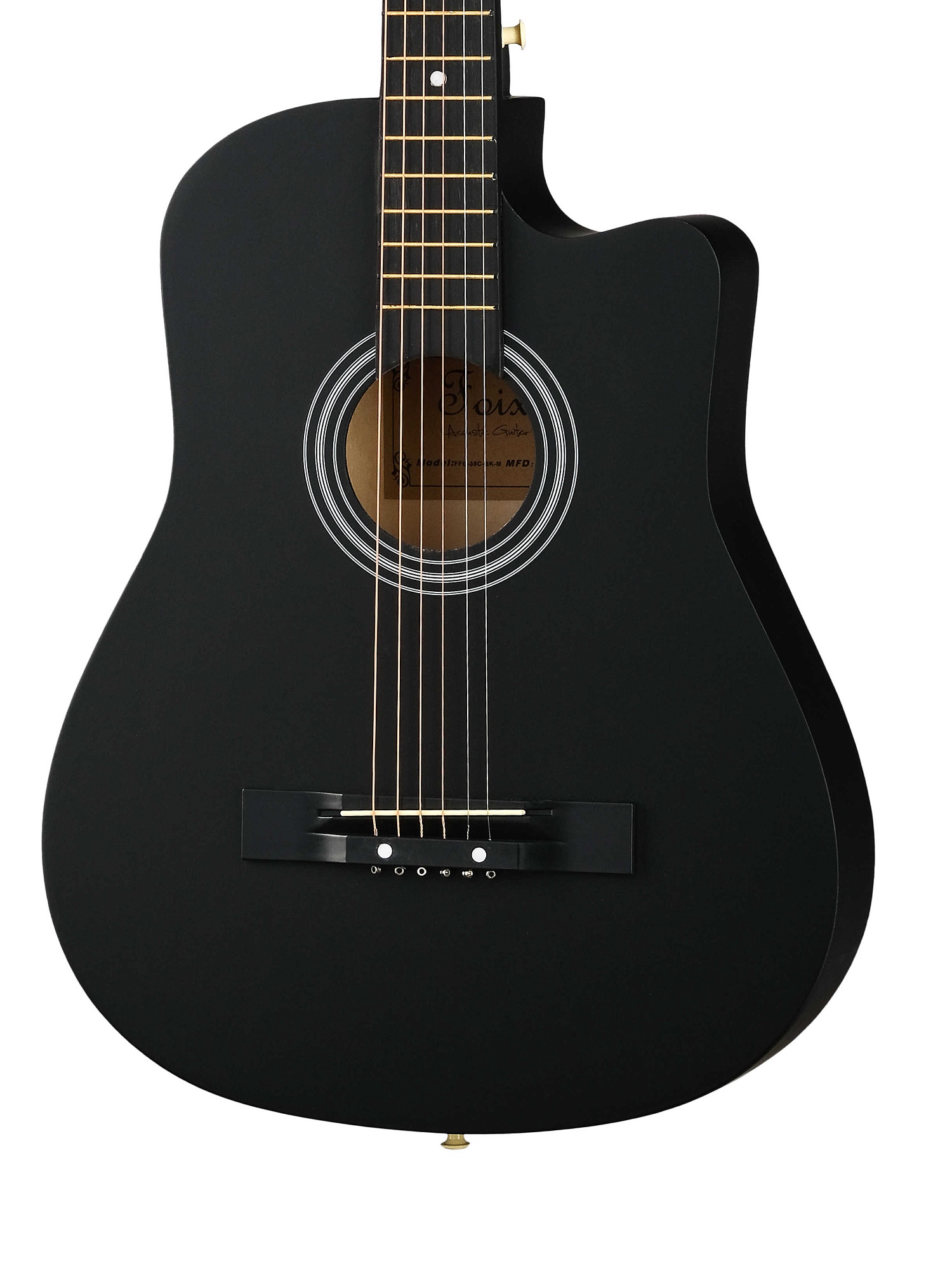Акустическая гитара Foix FFG-38C-BK-M